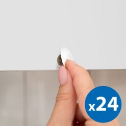 Csavartakaró szett - 13 mm - fehér - 24 db / csomag - Image 3