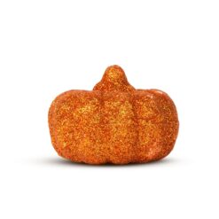 Halloween-i tök dekoráció - 5,2 cm - habszivacs - glitteres - 4 db / csomag - Image 3