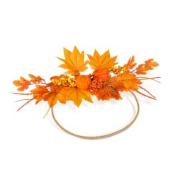Őszi dekoráció - koszorú / kopogtató - 24 cm - 3 féle - Image 3