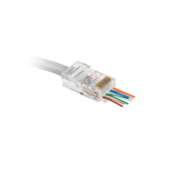 8P8C moduláris dugó - átmenő - CAT5e RJ45 - Image 5