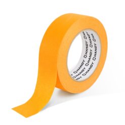 Maszkolószalag - vízbázisú - 50 m x 24 mm - narancssárga - kültéri, hőálló