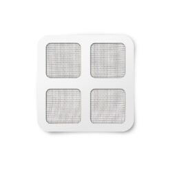 Szúnyogháló javítófolt - 10 x 10 cm - szürke - 4 db / csomag