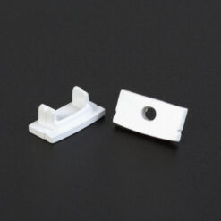 LED aluminium profil végzáró (41010hez) - 2 db - fehér