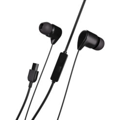 Maxell BASS13 vezetékes fülhallgató - fekete - USB-C (EB10)