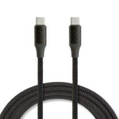 Adatkábel - Type-C / Type-C - mágneses - fekete - 1m - 3A - 60W