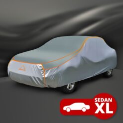 Jégeső elleni autótakaró ponyva - sedan - "XL" méret - 533 x 150 x 120 cm