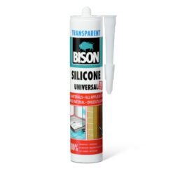 Bison Univerzális szilikon, átlátszó, 280ml