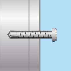 Alternative view of Önfúró laposfejű lemezcsavar - 4,2 x 19 mm - 60 db / csomag
