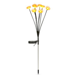Leszúrható szolár lámpa - kamilla - 10 melegfehér LED - 80 cm - Image 2