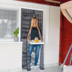Alternative view of Szúnyogháló függöny ajtóra - mágneses - 100 x 210 cm - feliratos