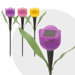 LED-es szolár tulipánlámpa - Image 2