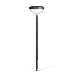 Leszúrható szolár lámpa - 1 + 1 melegfehér / RGB SMD LED - fekete - 53 x 11,4 cm - Image 2