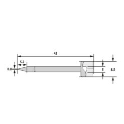 Alternative view of Pákahegy fűtőbetéttel - 28025-höz - 2 db / bliszter