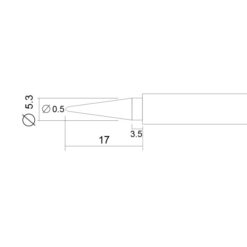 Alternative view of Pákahegy 28003-as pákához - 2 db / bliszter