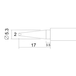 Alternative view of Pákahegy 28003-as pákához - 2 db / bliszter