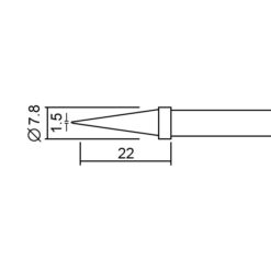Alternative view of Pákahegy 28020-as pákához - 2 db / bliszter