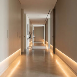 Alternative view of LED alumínium profil takaró búra