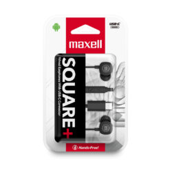 Alternative view of Maxell square+ fülhallgató - Type-c - 120 cm - fekete