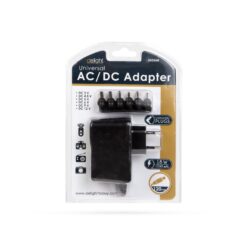 Alternative view of Univerzális hálózati adapter 18W állítható feszültséggel és cserélhető DC dugókkal (3V - 12V, 1500mA)