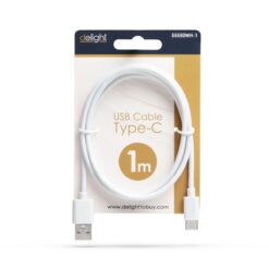 Adatkábel - USB Type-C - fehér - 1 m - Image 2