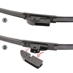 Alternative view of Ablaktörlő 18"/45 cm - 10 db adapterrel