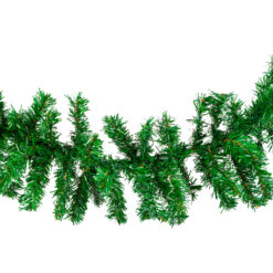Fenyő girland - sötét zöld - 270 cm - PVC - Image 2