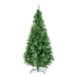 Műfenyő - 180 cm - Nordmann - PVC - sötétzöld - Image 2