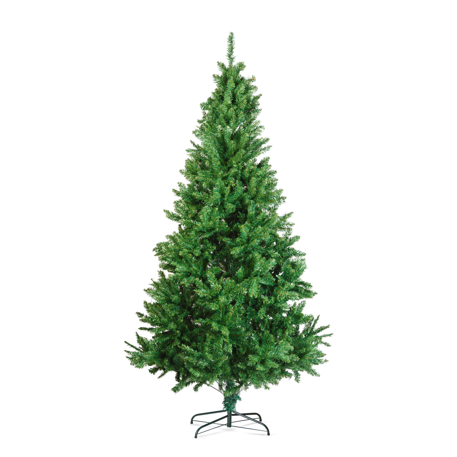 Műfenyő - 210 cm - Nordmann - PVC - sötétzöld - Image 2