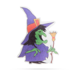 Alternative view of Halloween-i RGB LED dekor - öntapadós - boszorkány