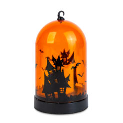 Halloween-i LED dekor - narancs - 3 x AAA - 8 x 12,5 cm - Image 2