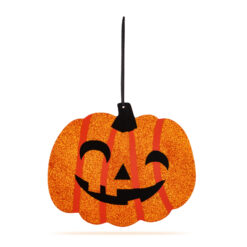 Halloween-i dekoráció - tök - akasztható - fa - 30 x 25 cm - Image 2