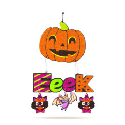Halloween-i dekoráció - tök  - akasztható - 45 x 23 cm - Image 2
