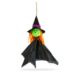 Halloween-i dekoráció - felakasztható - boszorkány - 48 x 44 cm - Image 2