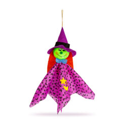 Halloween-i dekoráció - felakasztható - boszorkány - 48 x 44 cm - Image 2