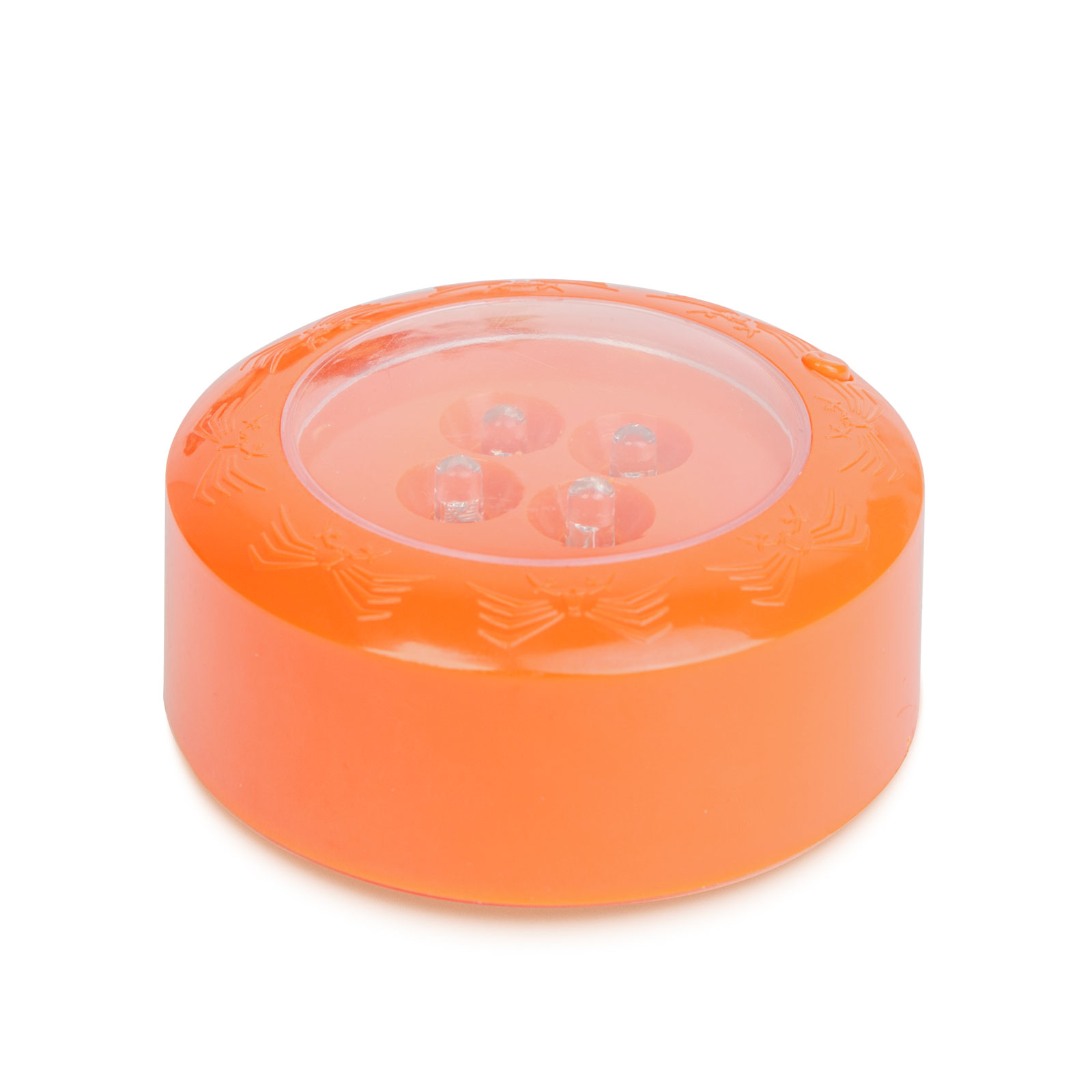 Halloween-i LED hangulatvilágítás - 4 színű LED - 2 x AAA - narancs - 77 x 35 mm - Image 2