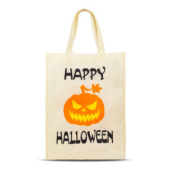 Halloween-i ajándéktáska - 30 x 40 cm - "Happy Halloween" tök - Image 2