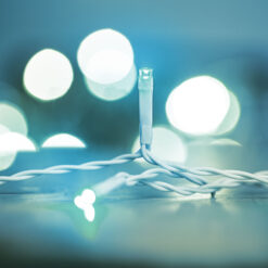 Alternative view of Fényfüzér - 50 db LED - hidegfehér - hálózati - 5 m - 8 program