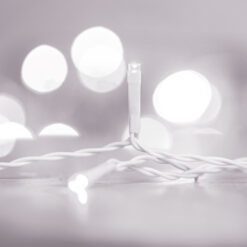 Alternative view of Fényfüggöny - 200 db LED - középfehér - hálózati - IP44 - 4,2 m - 8 program