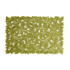 Őszi dekoráció - alátét - filc, zöld - 44,5 x 28,5 cm - Image 2