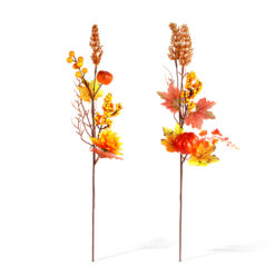 Őszi dekoráció - ág bogyókkal - 2 féle - 62 cm - Image 2