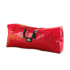 Műfenyő tároló táska - szőtt PVC - piros - 165 x 38 x 76 cm - Image 2