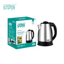 Alternative view of WinningStar - Rozsdamentes elektromos vízforraló - 1500 W - 1.8 L