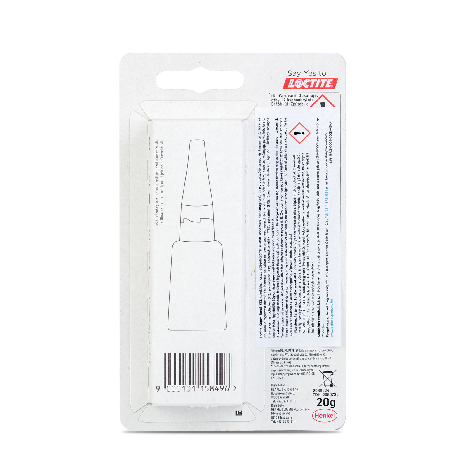Loctite Super Bond XXL pillanatragasztó - 20 g - Image 2