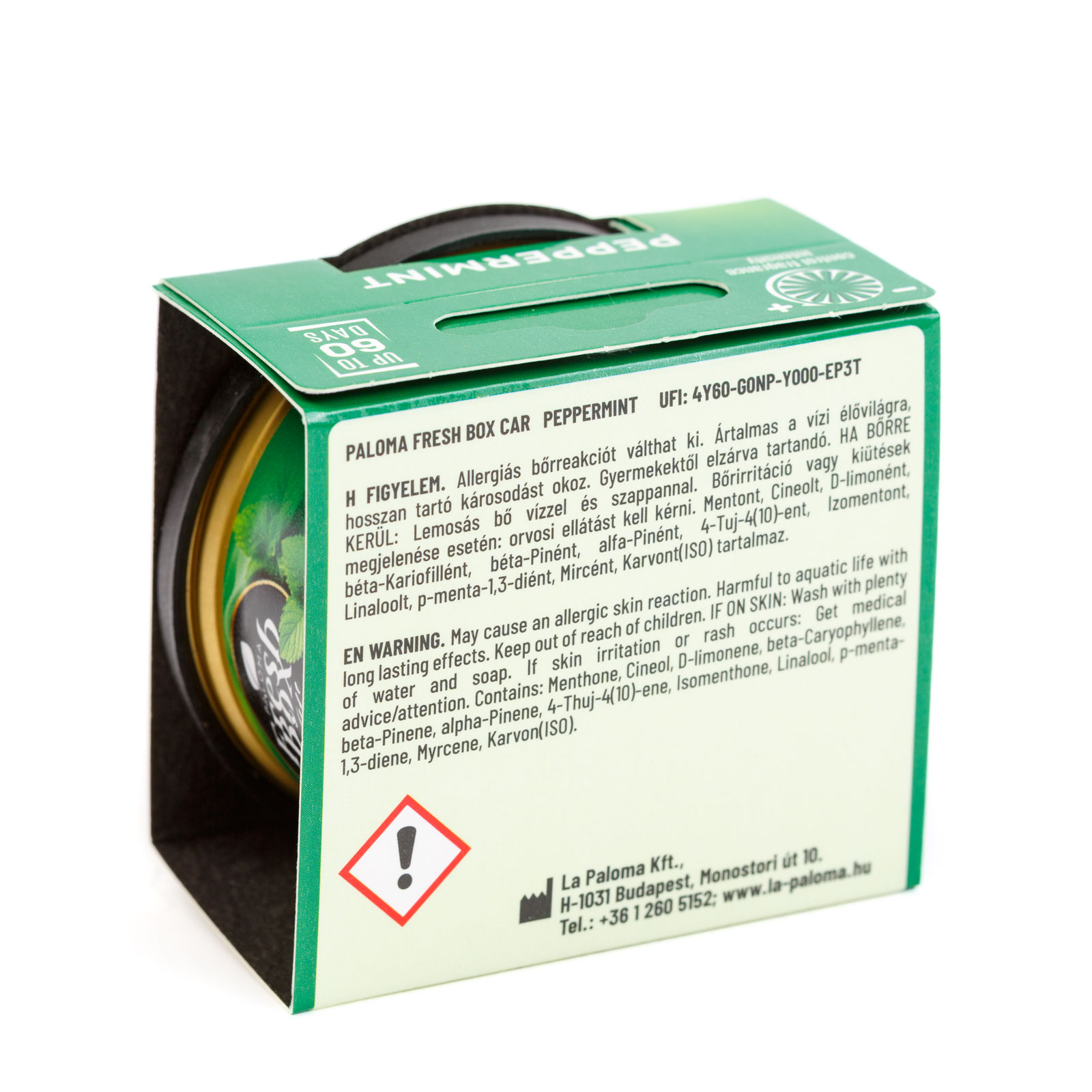 Illatosító - Paloma Fresh box - Peppermint - 25 g - Image 2