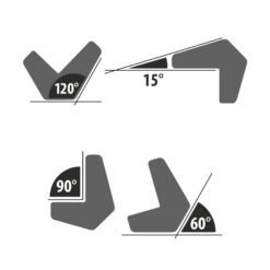 Hegesztőmágnes - 15° - 60° - 90° - 120° - 9 kg - Image 3