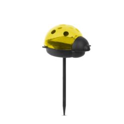 LED-es szolár lámpa - katica - hidegfehér - piros / sárga - 75 x 60 x 140 mm - Image 3