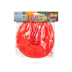 LED-es lampion - 1 LED - piros - 2 x AAA - Image 3