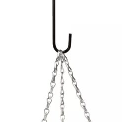 Fém virágcserép és kaspó akasztó konzol (30 x 4,5 cm, fekete, max. 10 kg) - Image 3
