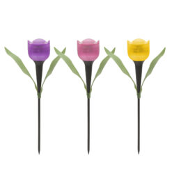 LED-es szolár tulipánlámpa - Image 3