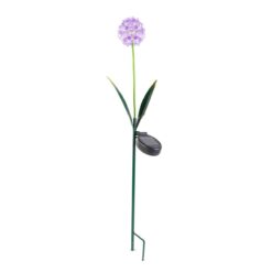 Leszúrható szolár virág - hortenzia - 2 féle - 25 melegfehér LED - 13 x 7 x 65 cm - Image 3